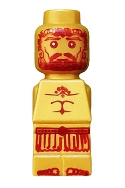 LEGO Microfigure Atlantis Treasure King Trident Minifigure 85863pb045