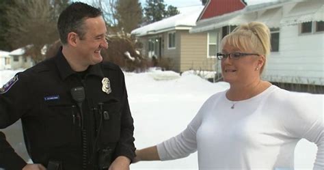 Officer Hailed A Hero After Saving Woman From Burning Vehicle