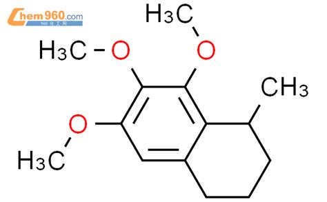 139929 88 7 Naphthalene 1 2 3 4 Tetrahydro 6 7 8 Trimethoxy 1 Methyl