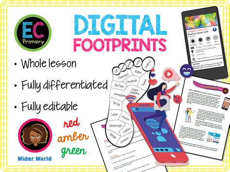 Digital Footprints Ks2 Teaching Resources