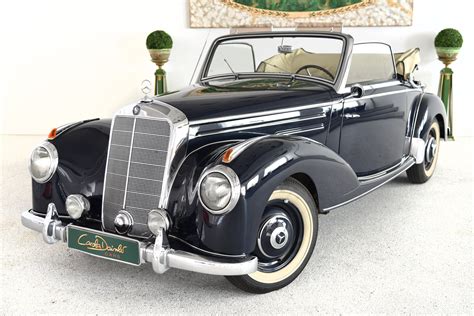 1951 Mercedes Benz 220 Cabriolet A W187 Matching Nr Restored