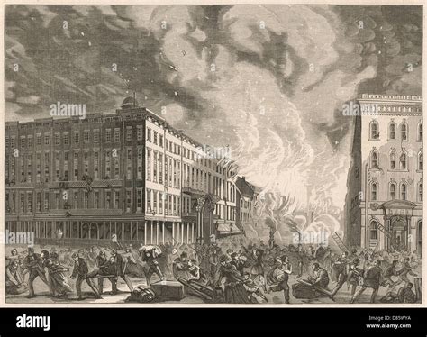 Fire chicago 1871 hi-res stock photography and images - Alamy