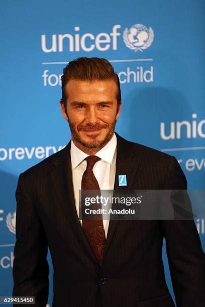 David Beckham Unicef Ambassador Photos and Premium High Res Pictures ...