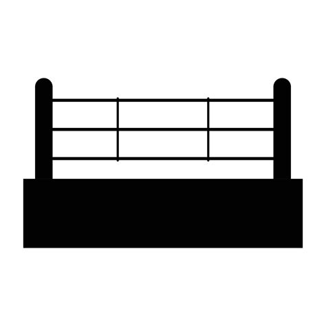 Boxing Ring Icon Vector 22865311 Vector Art At Vecteezy