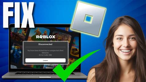 How To Fix Unexpected Client Behaviour Roblox Youtube