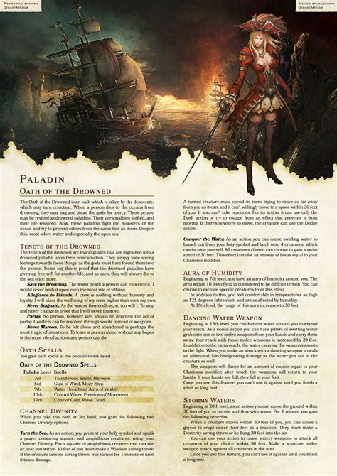 Dnd 5e Homebrew — Arilianis Subclasses Part 2 Dnd 5e Homebrew Dnd