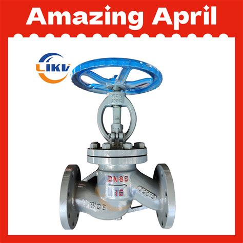 High Pressure Ansi Asme B 16104 Wcb Flanged Globe Valve For Adjustment Shutoff Control Globe