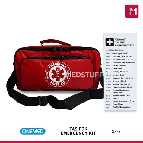 Jual Tas P3k Emergency Kit Onemed P3k Onemed First Aid Kit Onemed