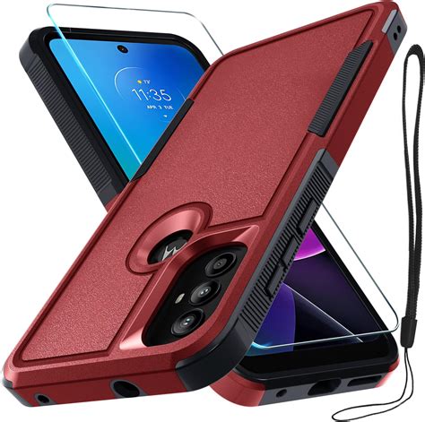 For Motorola Moto G Play 2023 Moto G Pure Moto G Power 2022 Case With Tempered