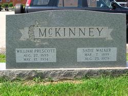 William Prescott Mckinney Memorial Find A Grave