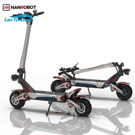 Nanrobot Patinete El Ctrico N6 Para Adultos Scooter Con Motor Dual De