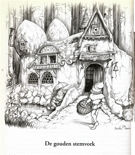 Anton Pieck Sprookjes Van De Efteling 1994 Ill Pg 34 Flickr