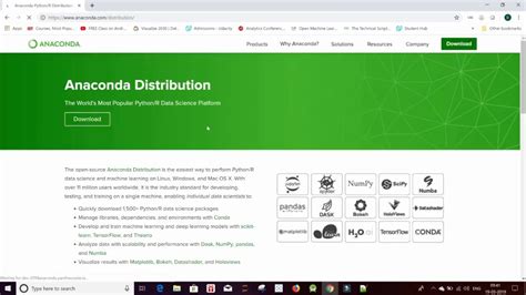 Step By Step Anaconda Installation Data Analysis With Python Youtube