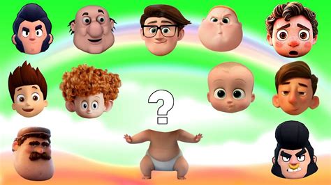 The boss baby funny wrong heads challenge 13 boss baby head games boss baby animation meme – Artofit