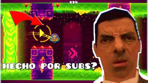 Jugando Niveles De Suscriptores Geometry Dash Youtube