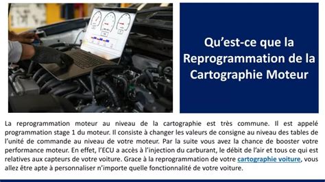 Ppt Quest Ce Que La Reprogrammation De La Cartographie Moteur