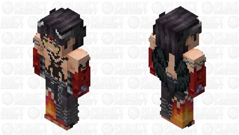 Devil Jin Minecraft Skin