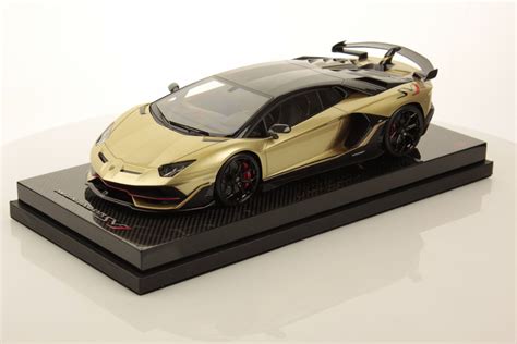 Lamborghini Aventador SVJ Metallic Gold – Atelier by MR Collection