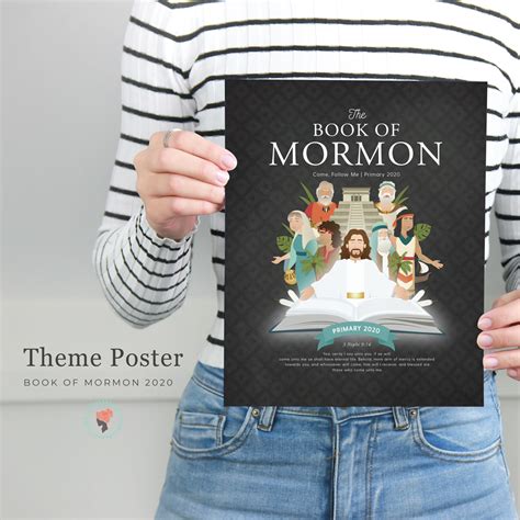 2020 Primary Book Of Mormon Bulletin Board Kit The Red Headed Hostess