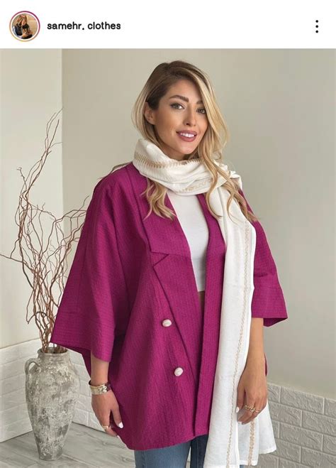 Pin by qazalshirzad on بهار ۱۴۰۱ Blouse casual fashion Iranian women