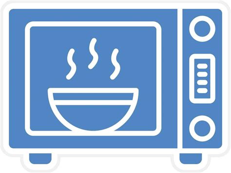 Microwave Oven Vector Icon Vector Art At Vecteezy