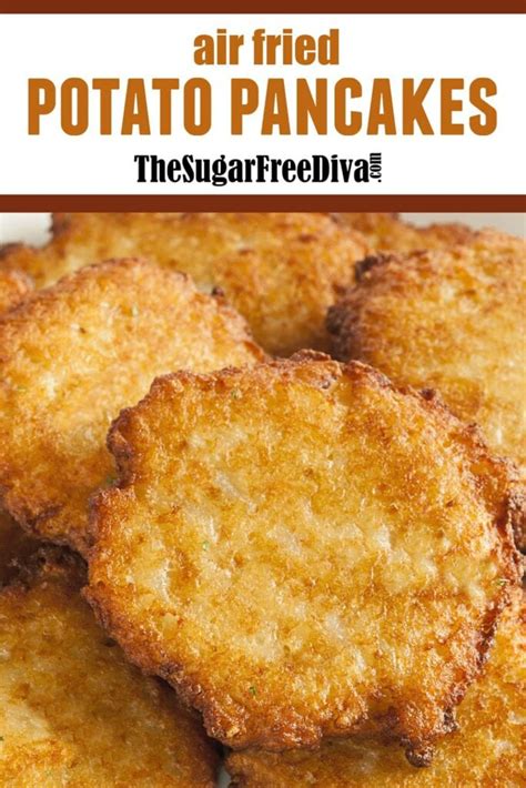 Air Fried Baked Potato Pancake The Sugar Free Diva