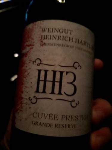 Heinrich Hartl III Cuvée Prestige Grande Reserve Vivino US