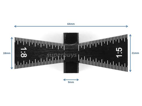 Dovetail Marking Gauge 15 18 Width Height Ratio Woodworking Marker