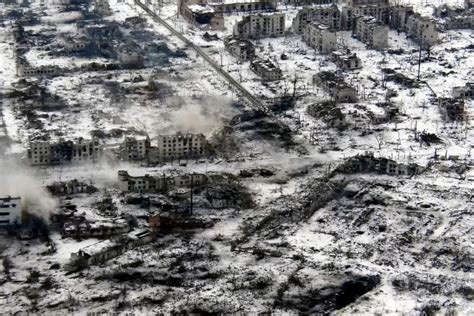 Drone Footage Shows How A Ukrainian City Has Been ‘completely Destroyed