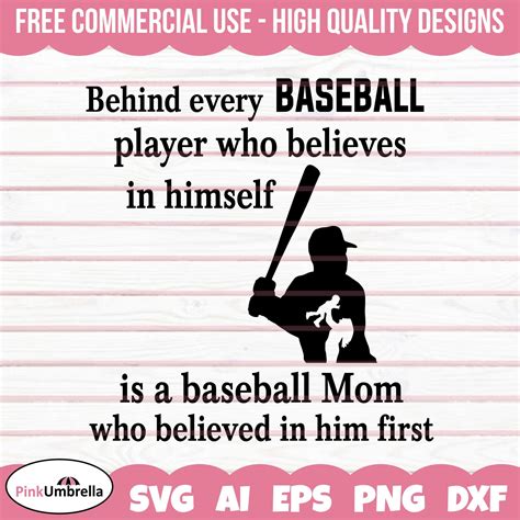 Behind Every Baseball Player Jpg - Etsy