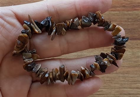 Petrified Wood Chip Bracelet Energy In Balance