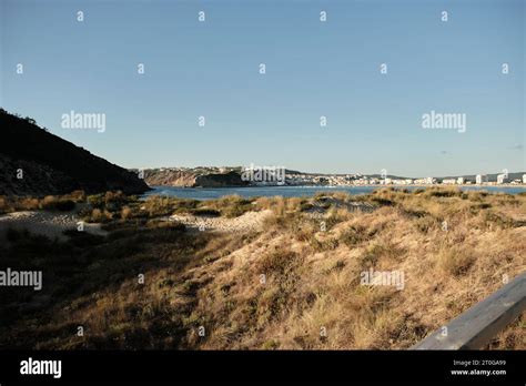 View Of Bay Of São Martinho Do Porto Stock Photo Alamy