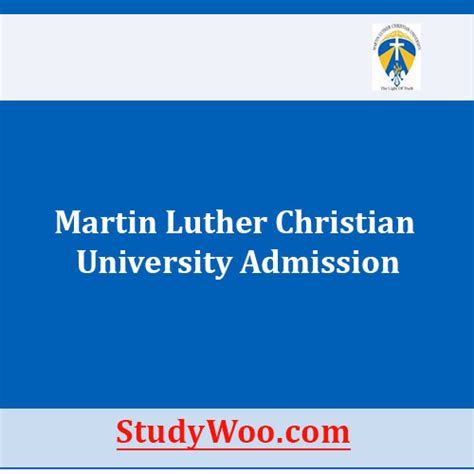 Martin Luther Christian University Admission 2024 Application Form