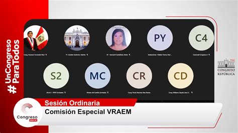 Comisión Especial Del Vraem Se Reunirá Con Autoridades Locales Del