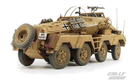 Afv Club Af Wwii German Sd Kfz Rad With Cm Gun Toys