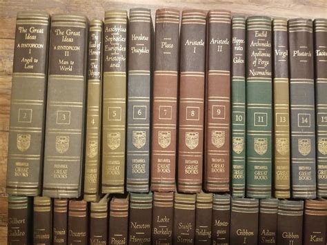 Great Books Of The Western World Britannica St Ed Books Sold