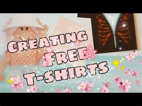 Tutorial On How To Make Free T Shirts In Roblox YouTube