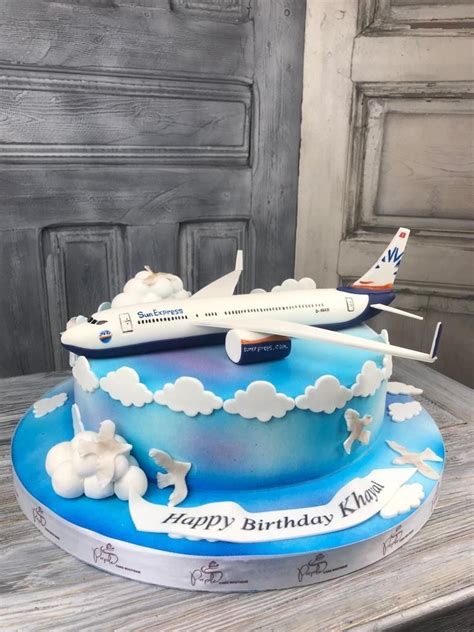 Man Cake In Airplane Birthday Cakes Cakes For Men Planes Cake