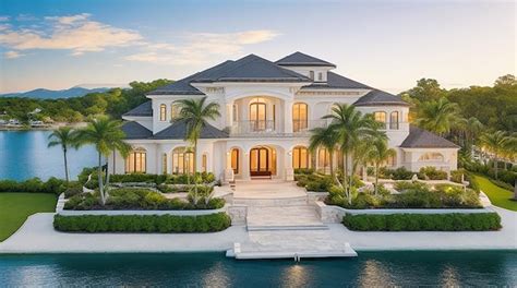 Premium AI Image | Discover Your Dream Waterfront Luxury Real Estate ...