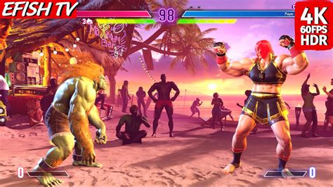 Shut Up And Play Blanka Vs Marisa Hardest Ai Street Fighter 6