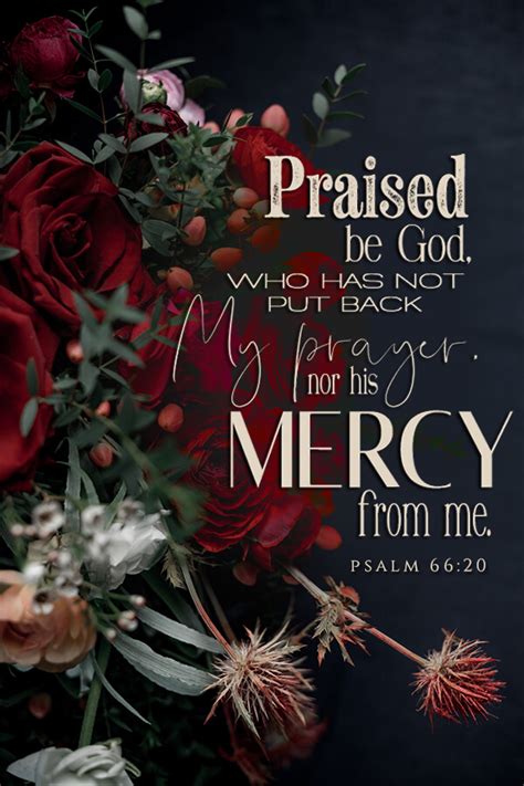 Psalm 66:20 | Photos with Gods Word 