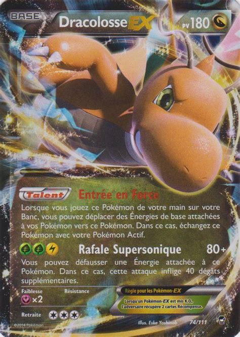 XY3 74 111 Dracolosse EX PoKéMoN