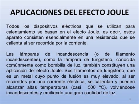 Efecto Joule