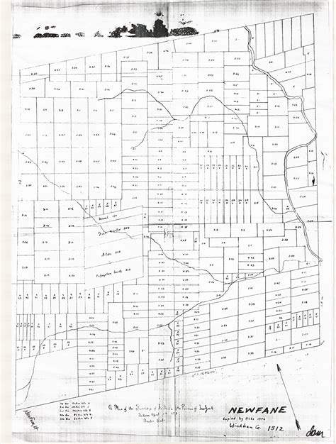 Newfane Lotting Vermont Town Forests Parks Old Maps