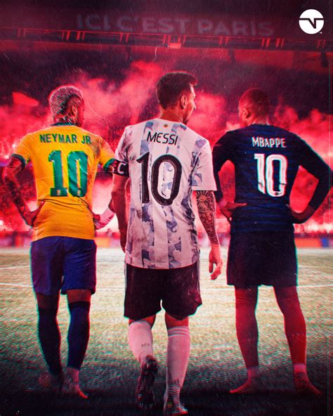 Messi Neymar E Mbapp No Psg Um Novo Trio Uma Nova Era