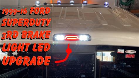 Ford Superduty Led Rd Brake Light Upgrade Youtube