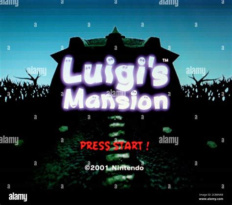 Luigi's Mansion - Nintendo Gamecube Videogame - Editorial use only ...