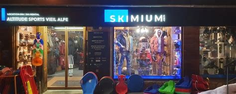 Magasin Location Ski Altitude Sports Vieil Alpe Skimium Et Decathlon