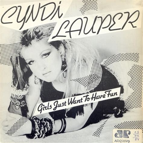 Cyndi Lauper Girls Just Want To Have Fun 45t Bresil 1983