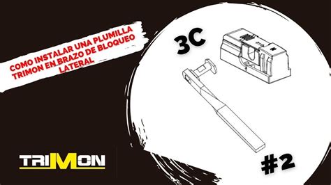 Plumilla Wiper Blade Trimon C Brazo Enganche Lateral Youtube